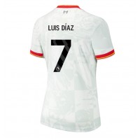 Liverpool Luis Diaz #7 3rd trikot Frauen 2024-25 Kurzarm